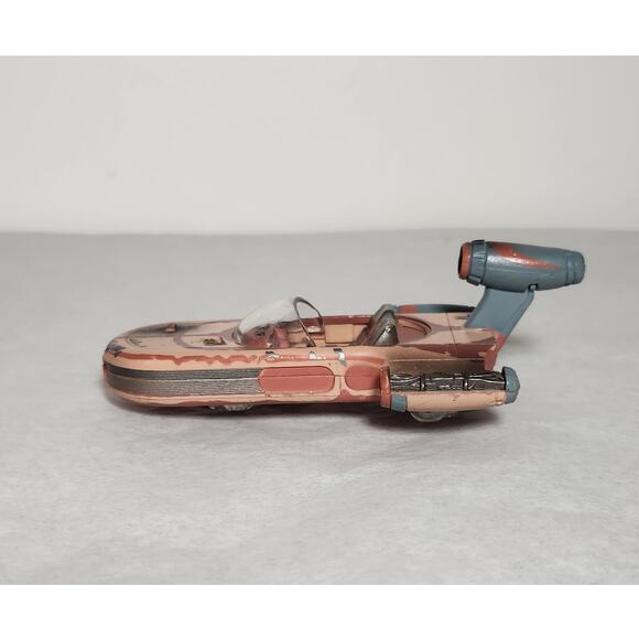 Star Wars Action Fleet Bantha W/ Tuscan Raider & Landspeeder Micro Machines 90s - Picture 8 of 11